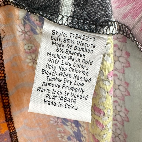 Johnny Was Lookout Favorite Swing Tee T-Shirt Top Small - Picture 2 of 6